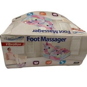NEW HealthTouch Tie Dye Unicorn Foot Massager